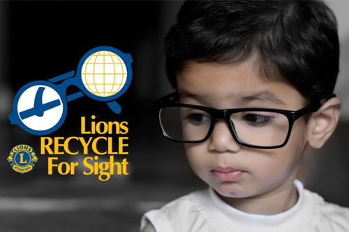Lions Recycle for Sight program