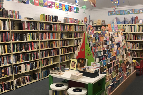 Children's books at the Glenside Bookmart