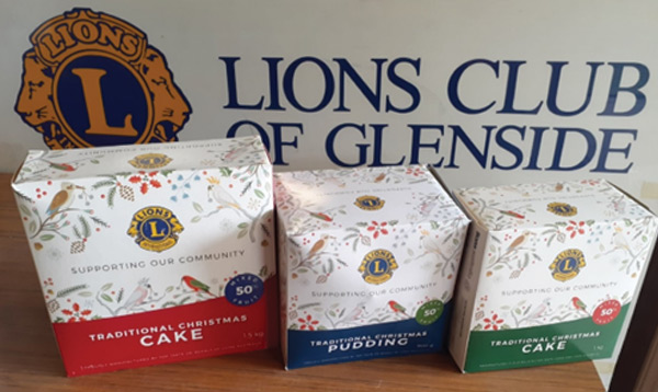 Glenside Lions Club Christmas Cakes and Puddings