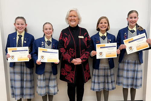 Glenside Lions Club proudly supporting Junior Public Speaking Competition