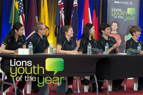 Lions Youth of the Year program